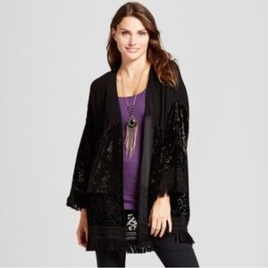 Simply cotton Burnout Velvet Fringe Trim
Gypsy Rose Duster Medium